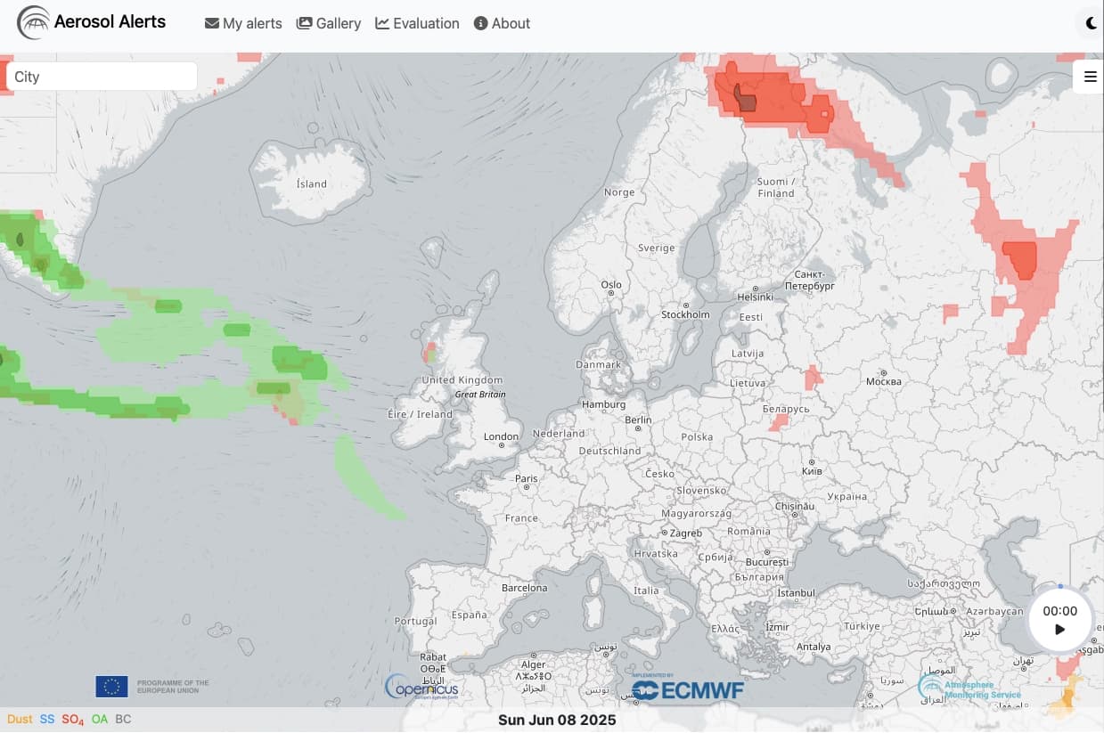 Aerosol Alerts